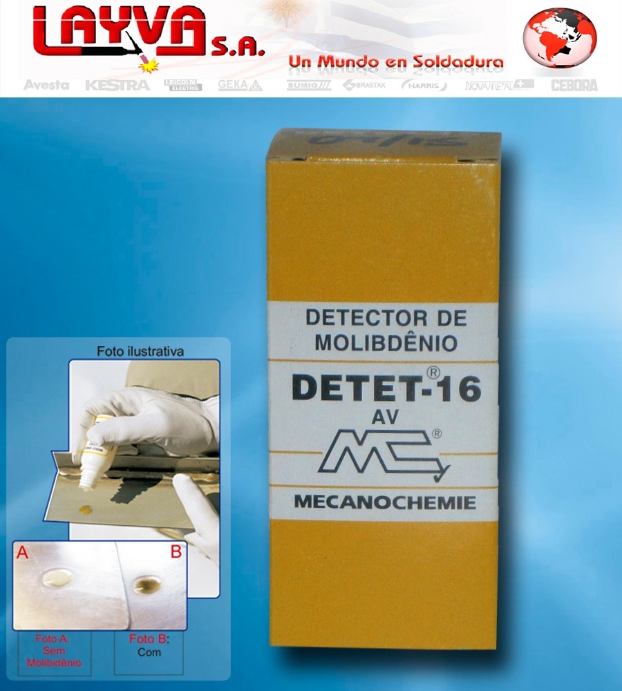 301596 Detector De Molibdeno Identificador Inoxidable Layva U S 294