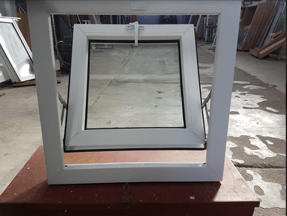 35 off ventana Pvc Dvh 60 X 60 Doble Vidrio a Proyección U S 157 36