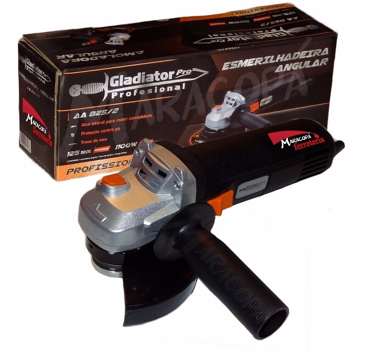 Amoladora Angular Gladiator Pro W Aa En