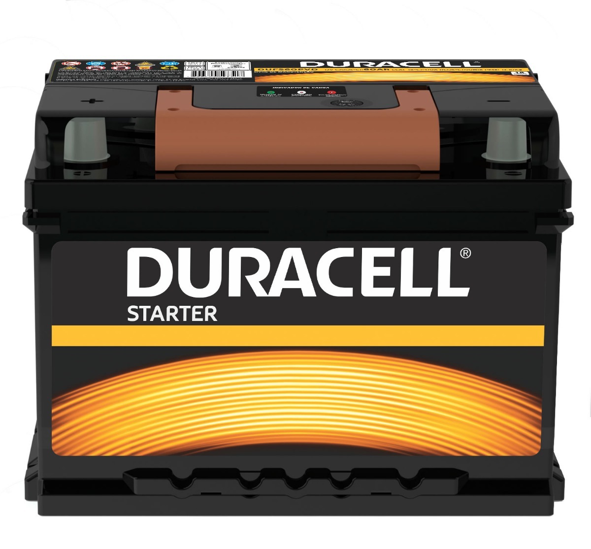 Batería Auto Duracell 12v 52 239x129x226mm 13kg der 5 735 00