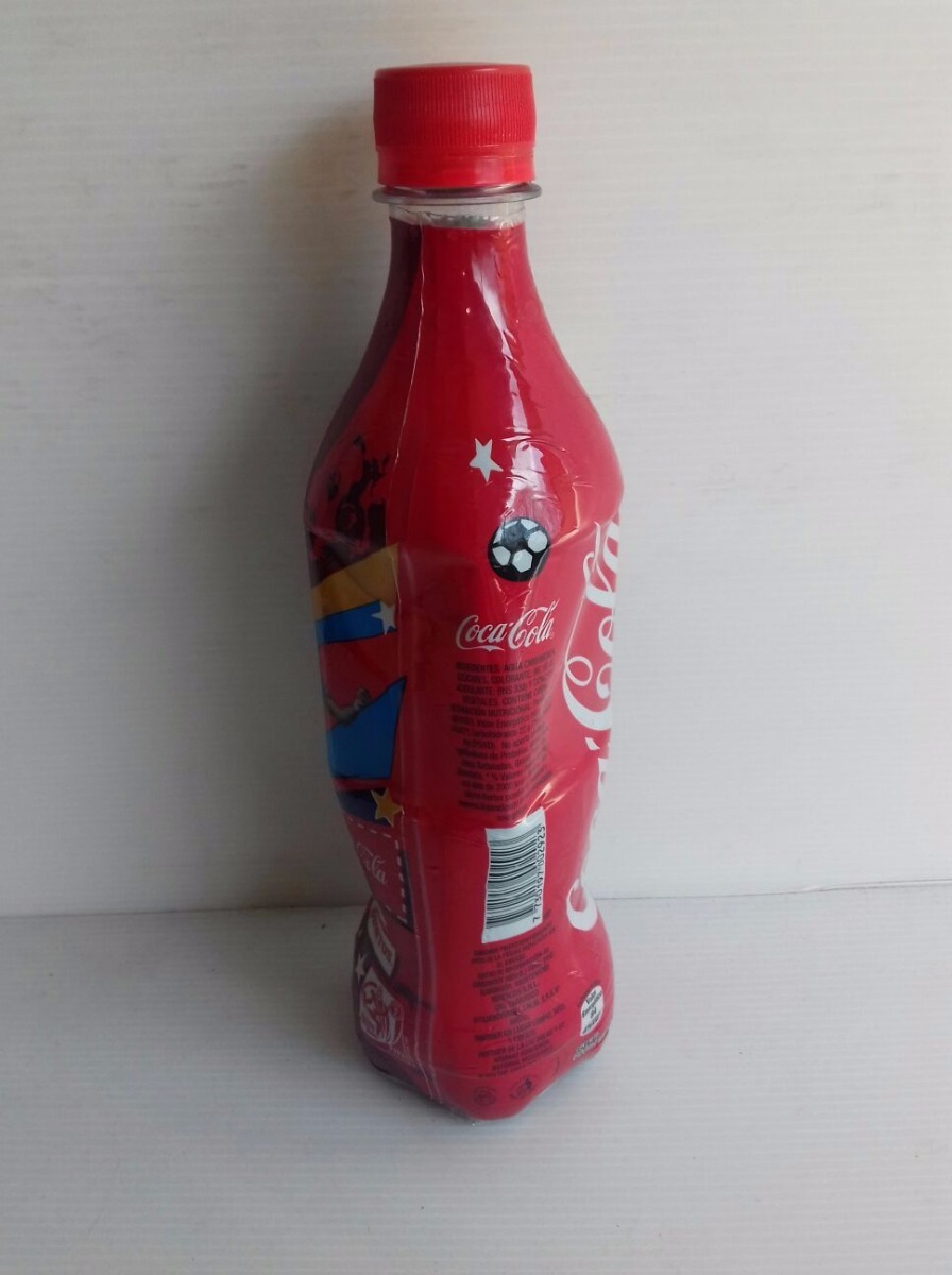 Botella Llena Coca Cola Mundial Sudafrica 2010 Futbol 600ml 685 00