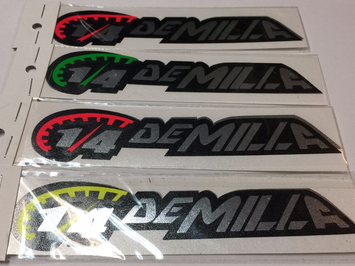 Sticker Calco Vinilo Tuning 1 4 De Milla 16cm X Unidad 152 00 En