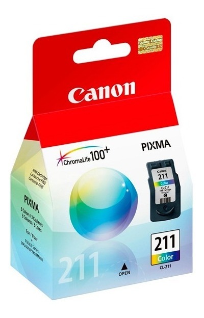 Cartucho Tinta Canon Original Cl 211 Color Pixma Mp 250 U S 33 00 En