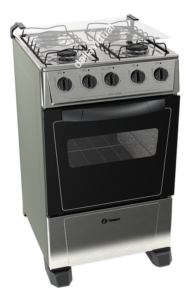 Cocina A Super Gas James Thompson Inox Horno Autolimp U S