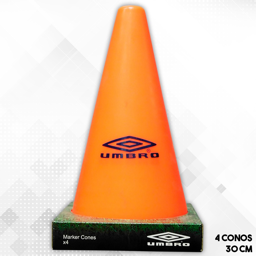 Cono Cm De Alto Umbro Entrenamiento F Tbol Pack X En