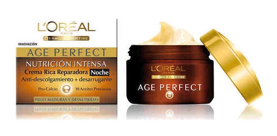 Crema Loréal Age Perfect Nutrición Intensa Noche 1 059 99 en