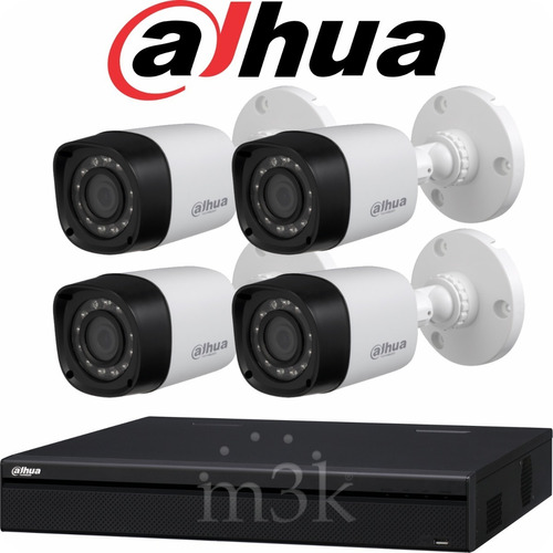 Kit Seguridad Dahua Dvr Ch Camaras Exterior P M K U S