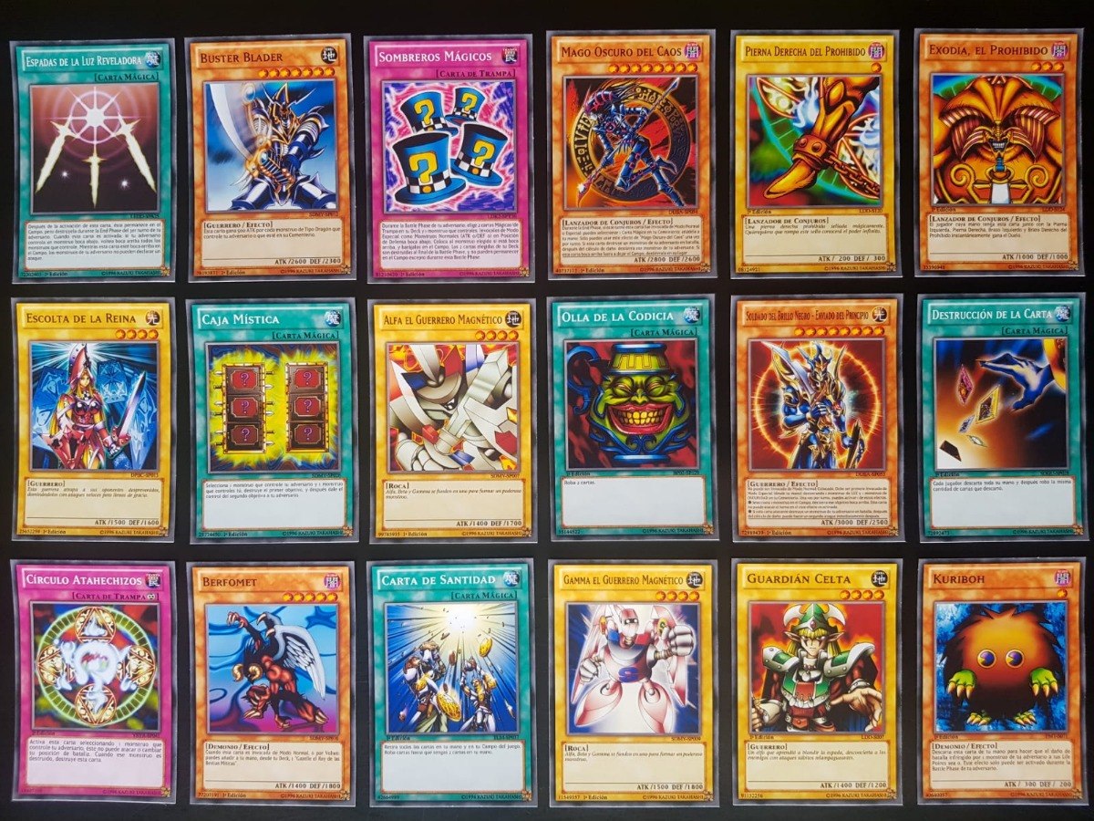 Maso De Yugioh Completo 60 Cartas En Español Oscuro 1 920 00