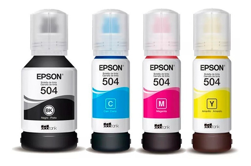 Pack Botellas Tinta Epson Original T Ecotank L L U S En Mercado Libre