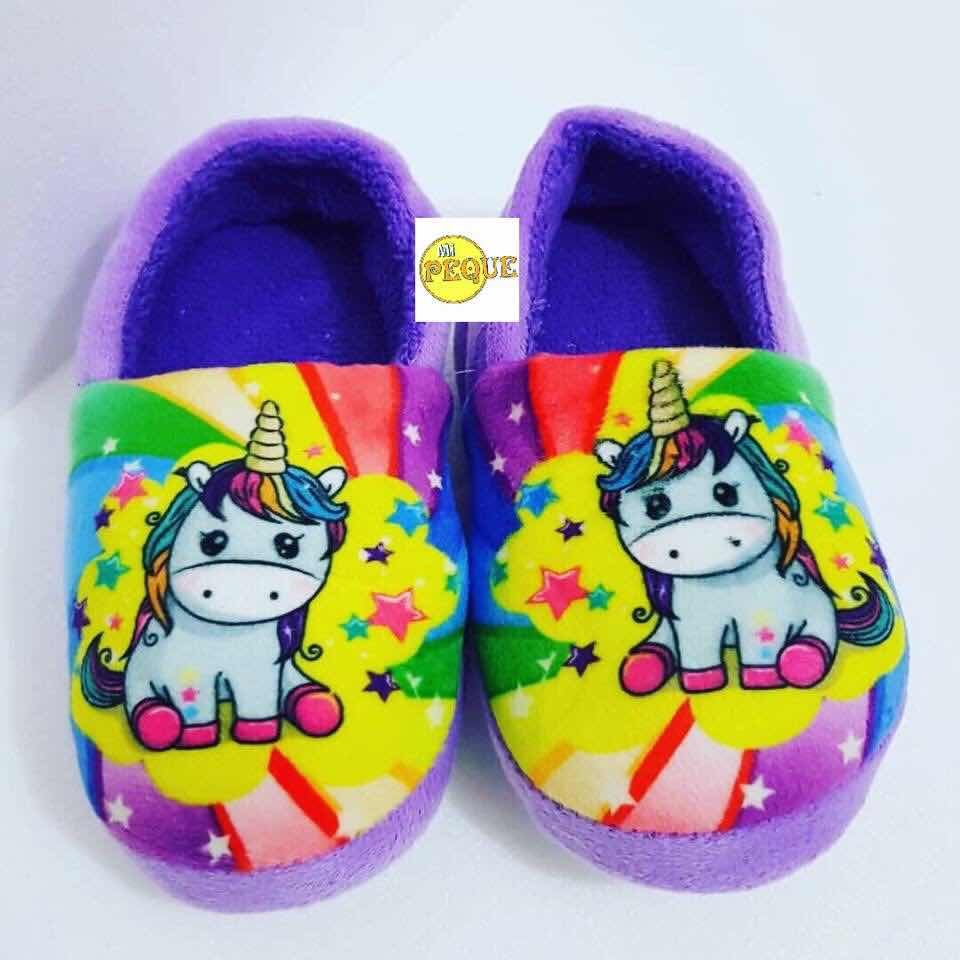 Pantuflas Dise O Unicornio Ni As En Mercado Libre