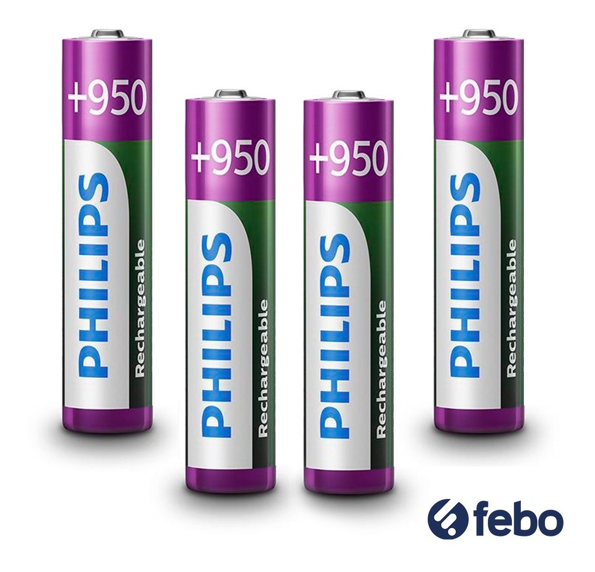 Pilas Recargables Philips Aaa Pack X Mah Febo En