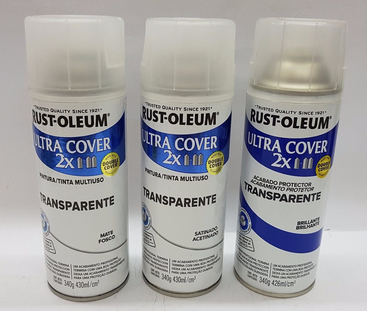 Pintura Aerosol Barniz Mate Transparente Gr Rust Oleum En