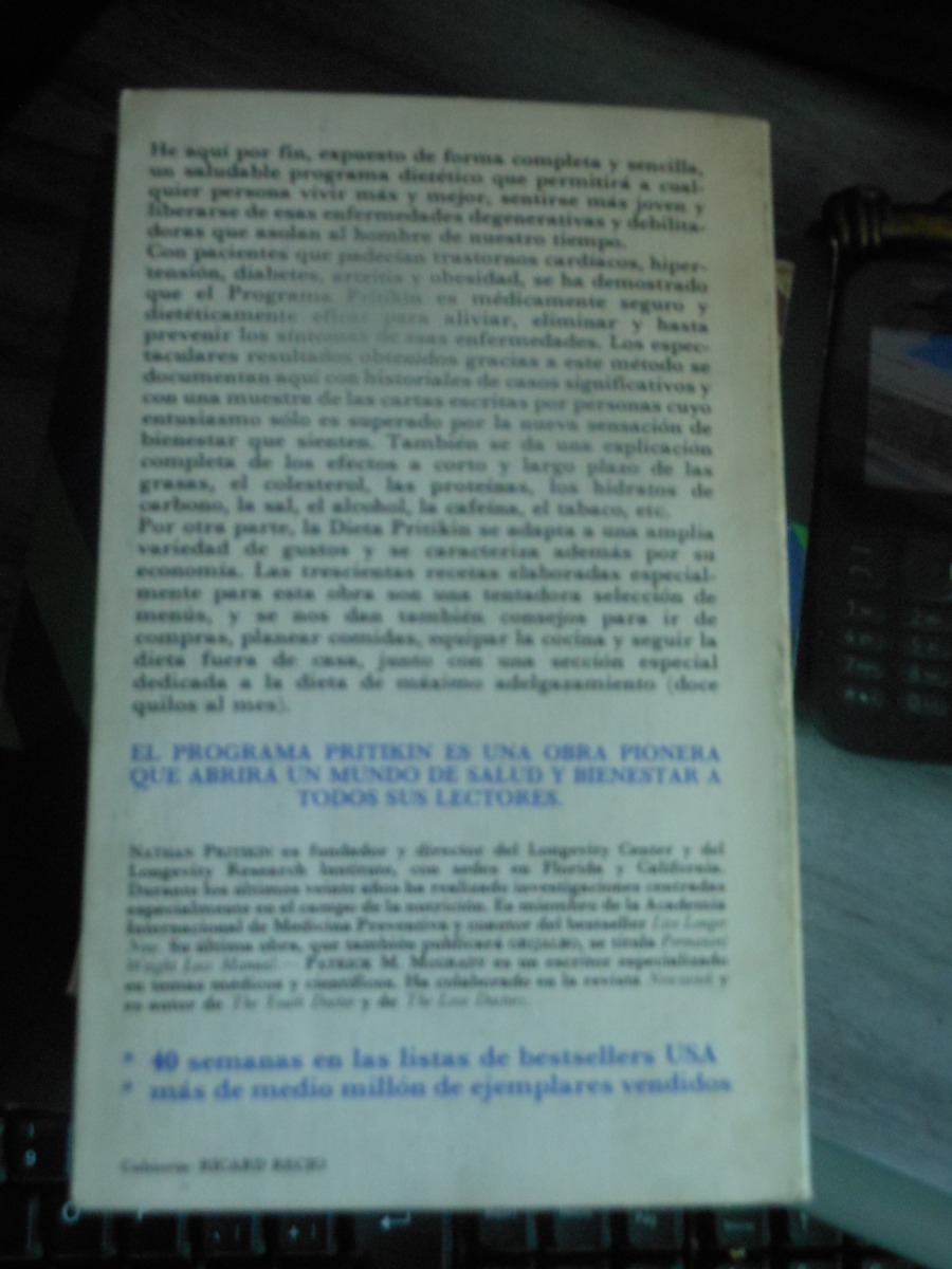 programa pritikin de dieta y ejercicio pdf