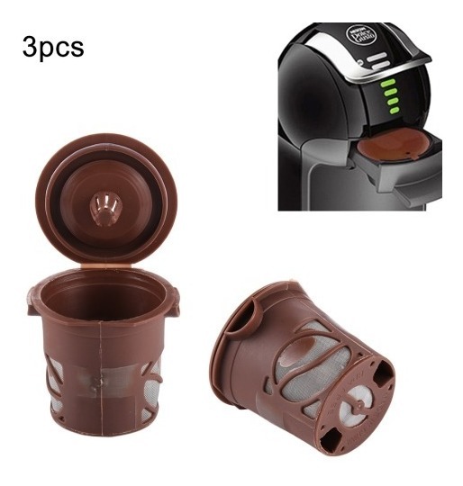 3 Pcs Capsula Dolce Gusto Reutilizable Shell Nestle Tipo