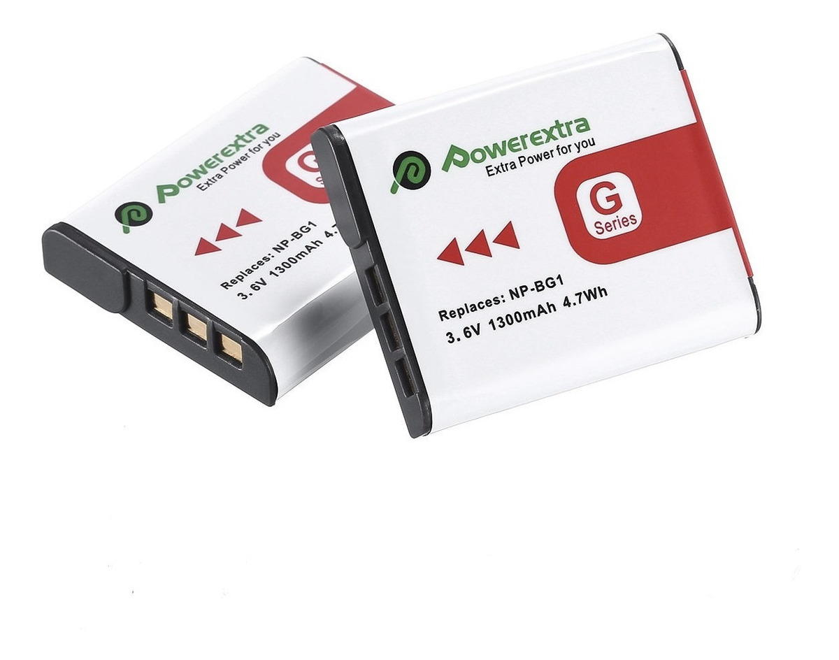 3 X 1300mah Batería De Np bg1 Para Sony Cybershot Tipo G Bat 1 800 00 en Mercado Libre