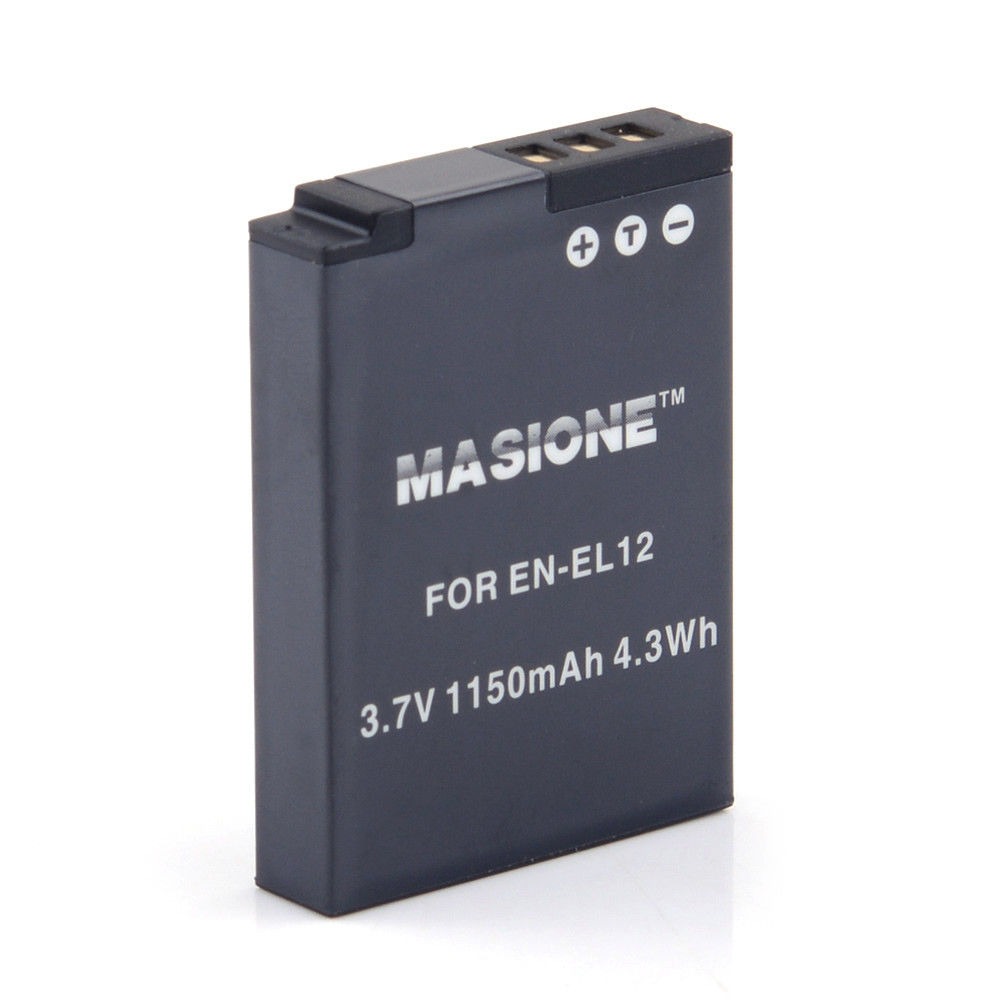 reemplaza en-el12 950mah Cámara batería para Nikon Coolpix aw100