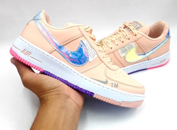 air force one mujer beige