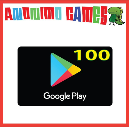 Google Play Tarjeta Prepaga Valor 100 Usd / Usa - $ 3.799 ...