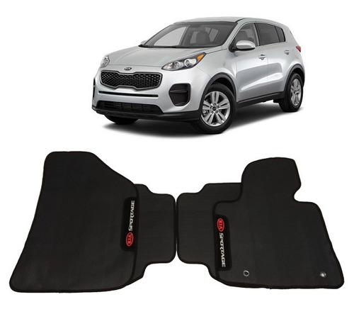 Alfombras Kia Sportage 2017 En Pvc Simil Goma Con Logo - U ...