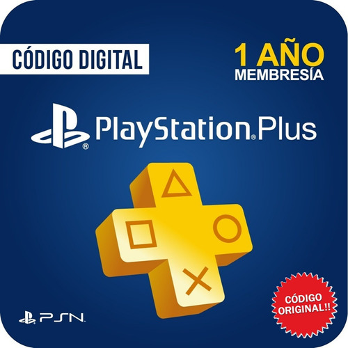 Tarjeta Playstation Plus Psn 1 Año 12 Meses / Envío