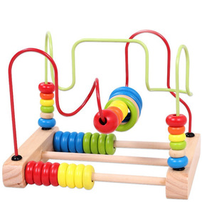 Granos Juegos Mini Colorido Alrededor Juguetes Edu Madera De LMpGzqSUV