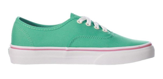 vans verde agua