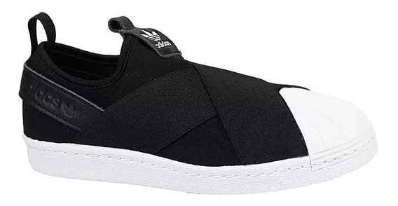 adidas superstar slip on negras