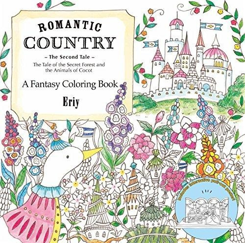 600 Coloring Book Romantic Country HD