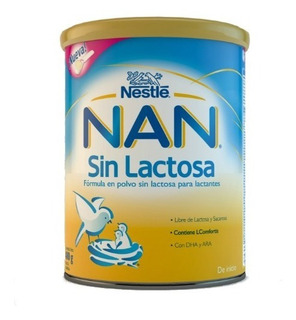 Leche de formula sin lactosa