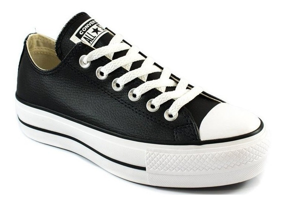 converse blanca plataforma cuero converse blanca plataforma cuero