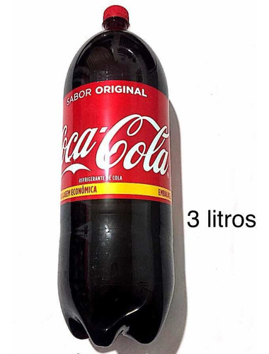 Coca Cola 3 Litros Descartable - $ 119,00 en Mercado Libre