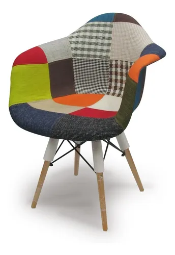 HogarMuebles Patchwork Eames Jardín En Libre Uruguay Silla Y Mercado fyb76Yg