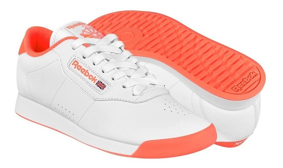 tenis reebok mujer naranja