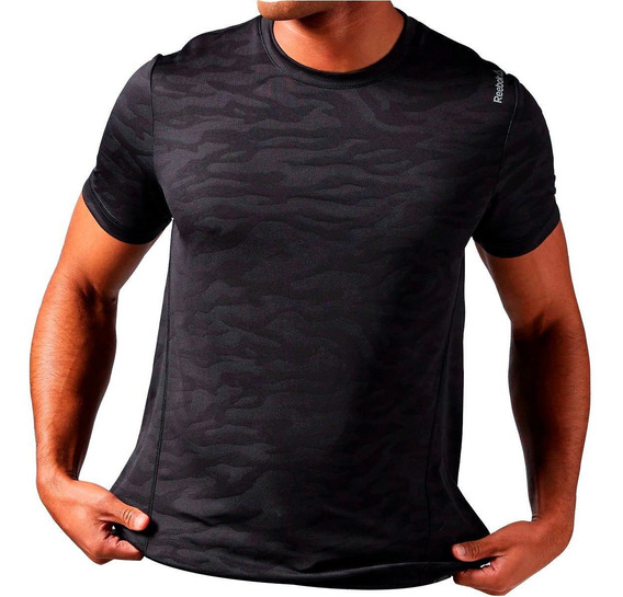 camisetas reebok crossfit hombre rojas