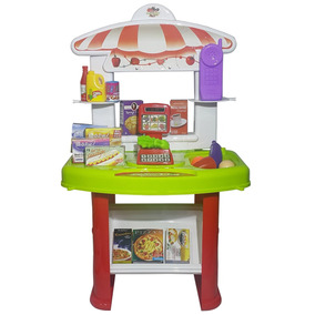 Gigante Con Accesorios El Supermercado Cocina Juguete Rega OXZPkiu
