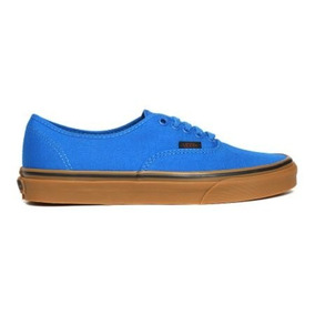 vans azul marino con suela cafe