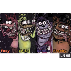 Cartas Do Five Nights At Freddy Painéis De Festa No Mercado Livre