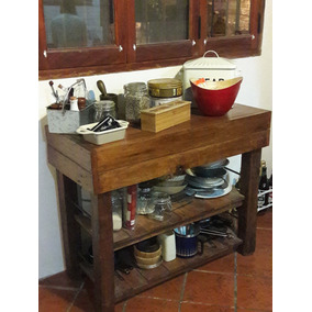 Alacenas Madera Rustico - Mesas de Cocina en Mercado Libre Argentina Alacenas Madera Rustico - Mesas de Cocina en Mercado Libre Argentina