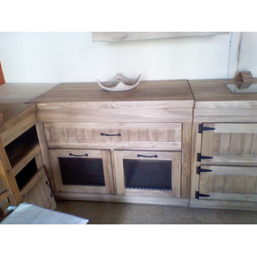 Muebles De Cocina De Madera Rusticos - Amoblamientos Completos en ... Muebles De Cocina De Madera Rusticos - Amoblamientos Completos en ...