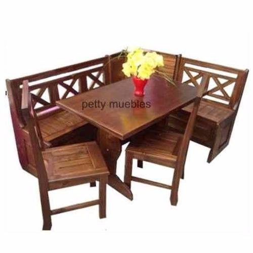 Juego De Comedor Esquinero Con Baul ,exelente Calidad !! - $ 14.900 ... Juego De Comedor Esquinero Con Baul ,exelente Calidad !! - $ 14.900 ...