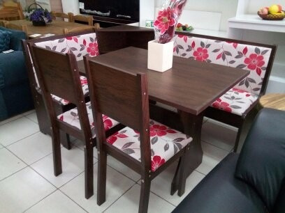Juego De Comedor Esquinero Con 2 Sillas. Importado! - $ 6.990,00 en ... Juego De Comedor Esquinero Con 2 Sillas. Importado! - $ 6.990,00 en ...