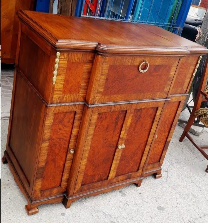 A.c Antiguo Mueble De Roble Ideal Bar Buen Estilo Fortaleza 18.900