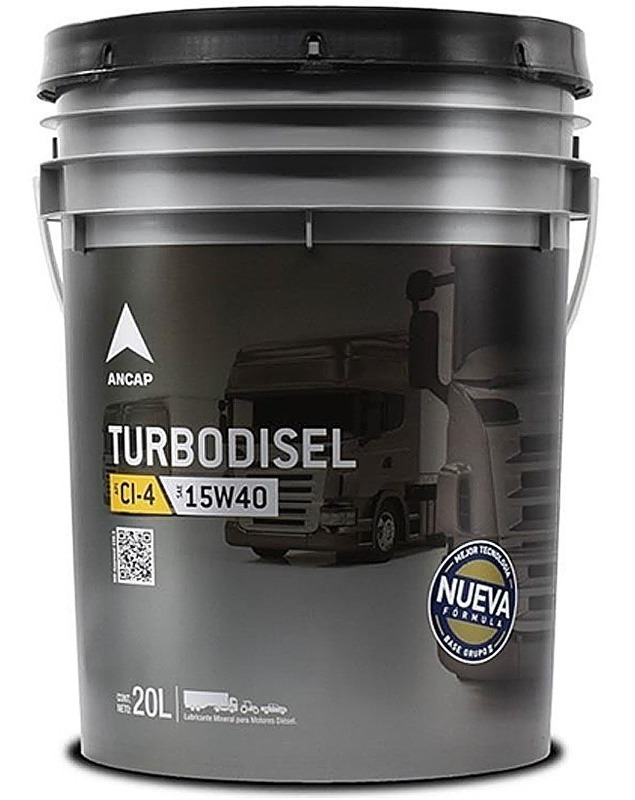 Aceite 15w40 Turbo Disel Ancap Lubricante 20 Lts - Mileban - $ 4.135,00 ...