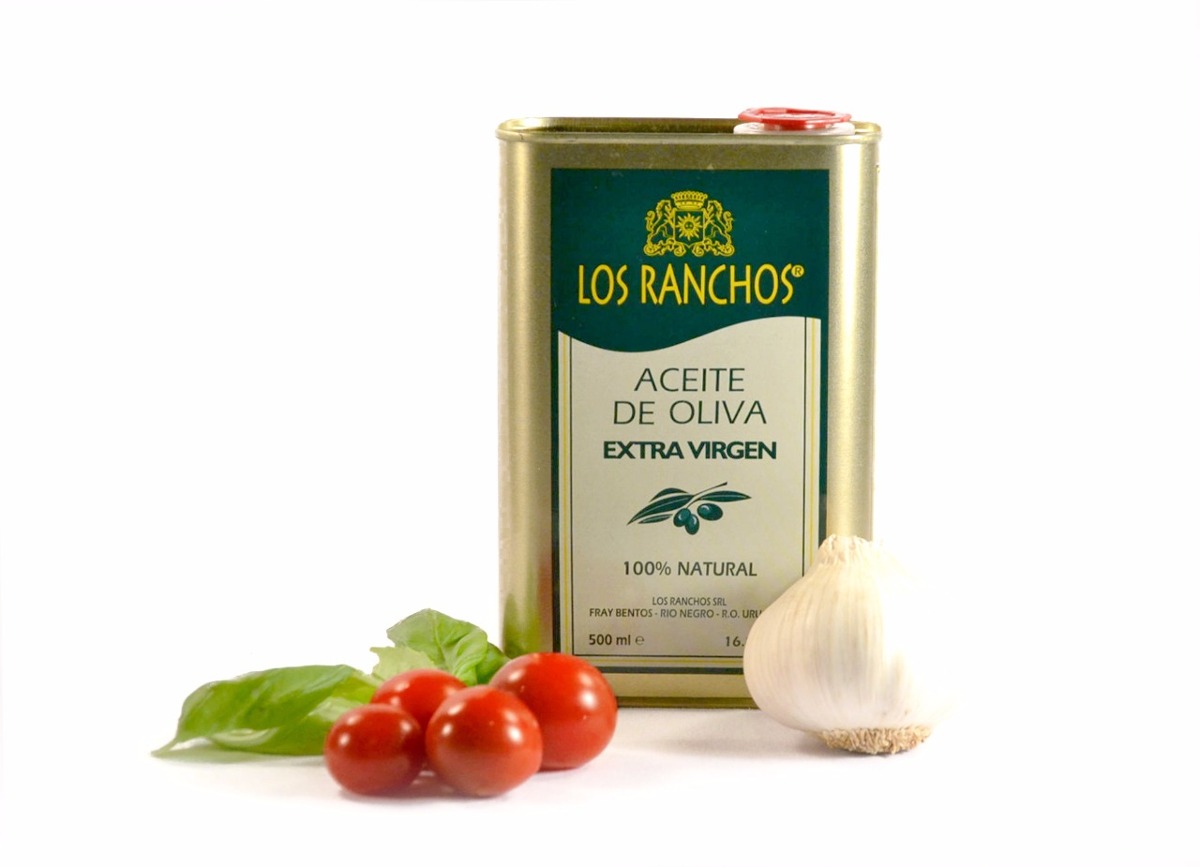 Aceite De Oliva Extra Virgen Los Ranchos 4 Latas De 500 Ml. - $ 990,00