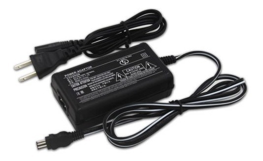Cargador adaptador de alimentación de CA y cable ajuste Videocámara Sony Handycam DCR-TRV140 TRV250