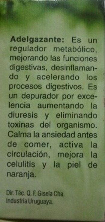 Adelgazante natural mix contraindicaciones
