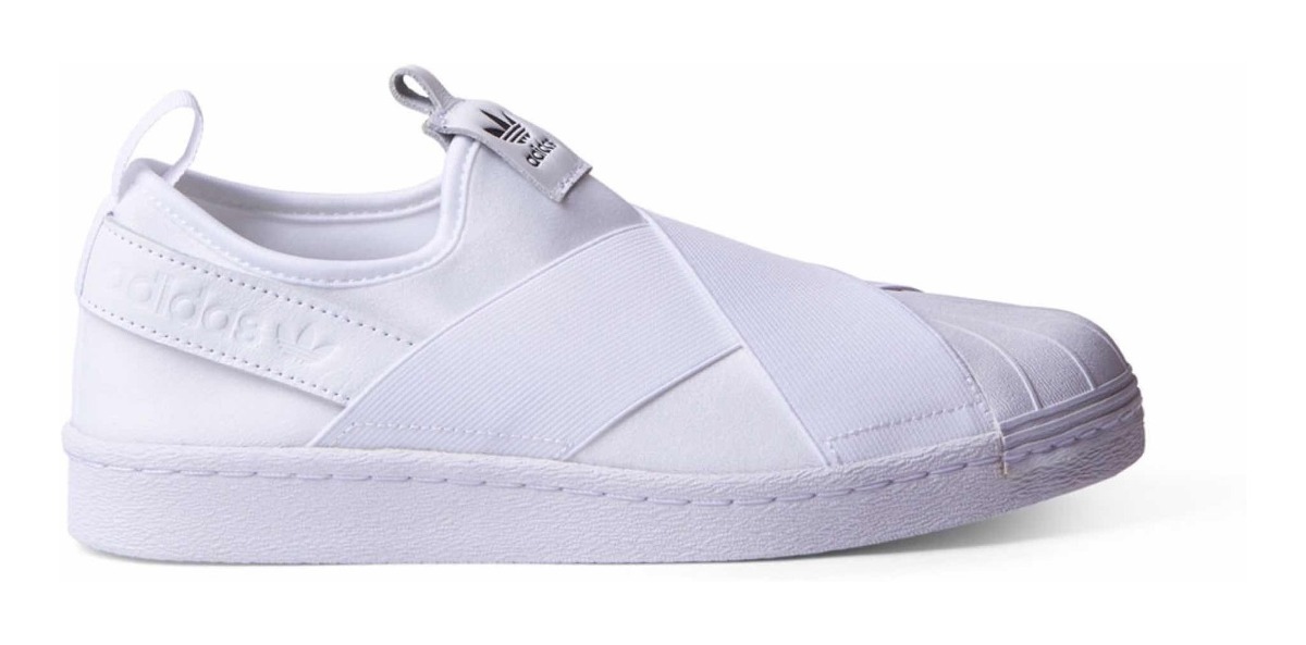 adidas superstar slip on white