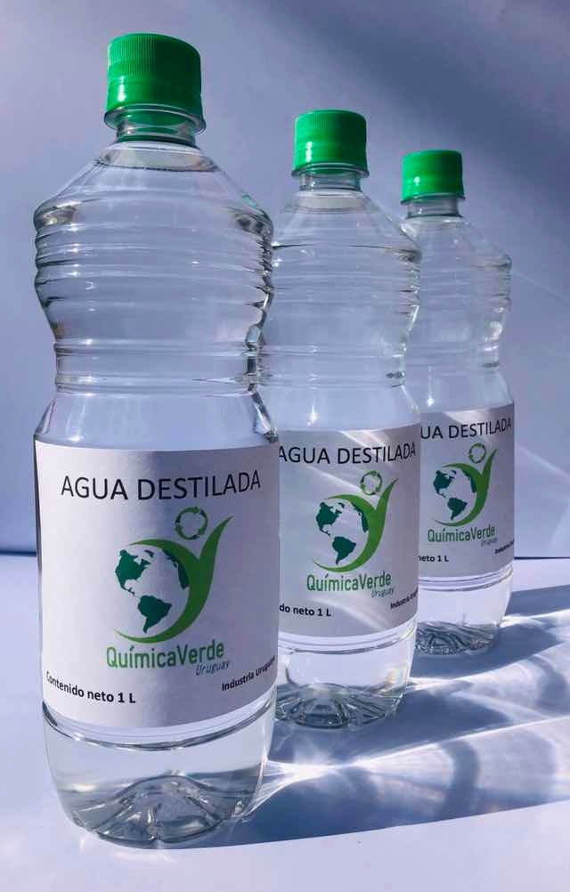 Agua Destilada 1 L - $ 44,00 en Mercado Libre