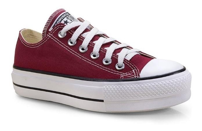 converse bordo platform converse bordo platform