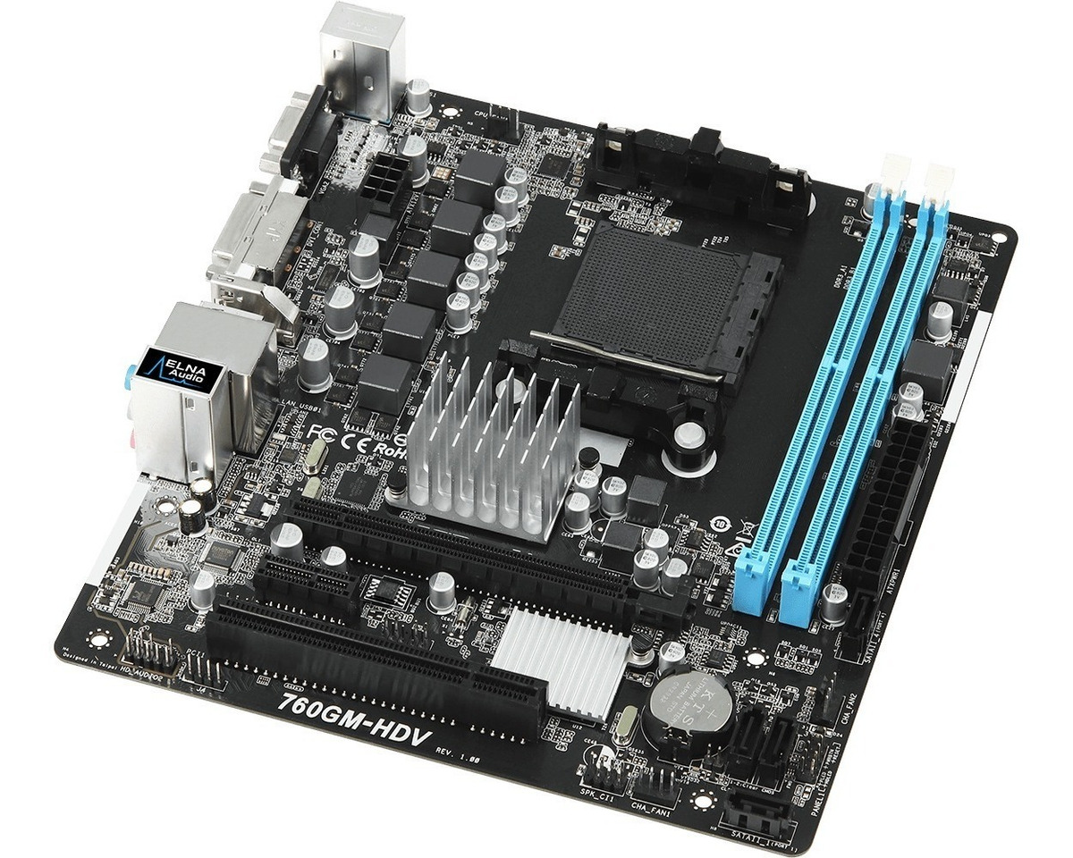 760gm hdv asrock не запускается